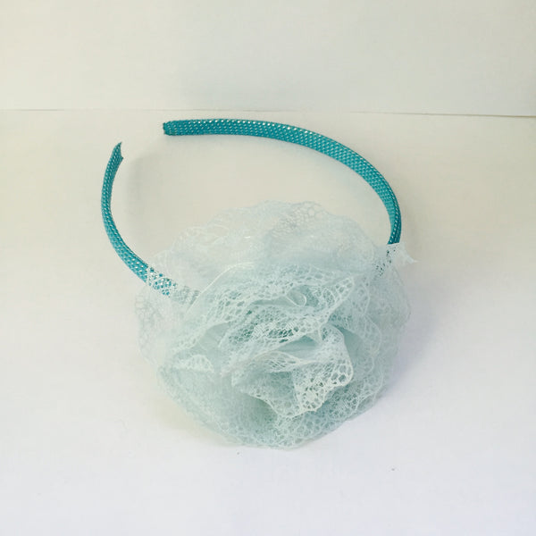 Headband with Lace Flower